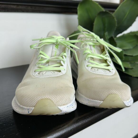 Nike Revolution 6 Next Nature Running Shoes White Volt Speckle Women’s Size 7 - Picture 5 of 10